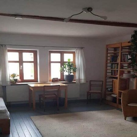 Aeltestes Haus In Quentel - Ferienwohnung 2 Mit Dachterrasse Hessisch Lichtenau Bagian luar foto